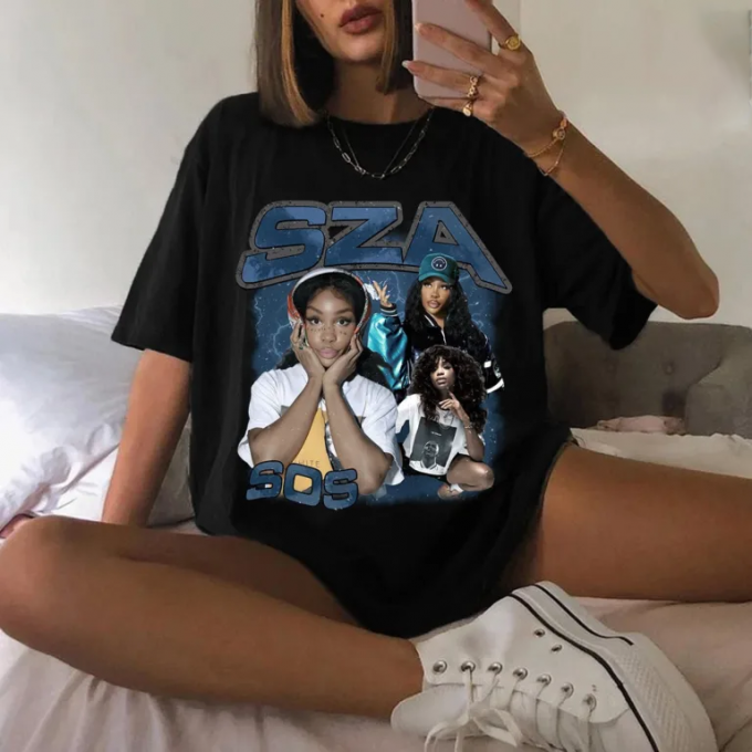 Shop Vintage Sza Sos Merch Shirt – Authentic Retro Style Collection 3