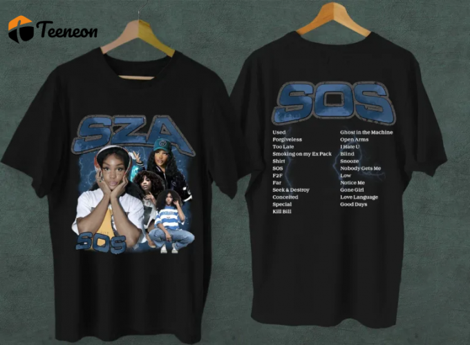 Shop Vintage Sza Sos Merch Shirt – Authentic Retro Style Collection 1