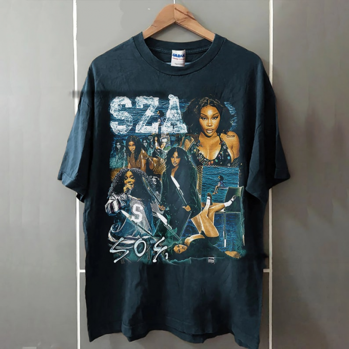 Vintage Sza Sos New Bootleg 90S Shirt: Trendy Retro Style For Music Lovers 4