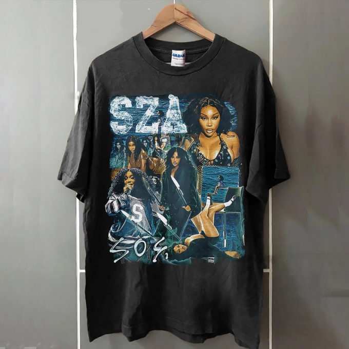 Vintage Sza Sos New Bootleg 90S Shirt: Trendy Retro Style For Music Lovers 5