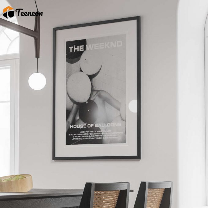 Weeknds - House Of Ballons Album Poster For Home Decor Gift 1