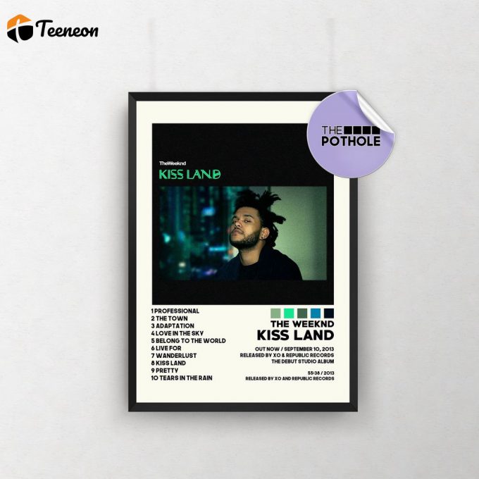 Weeknds Poster For Home Decor Gifts / Kiss Land Poster For Home Decor Gift 1