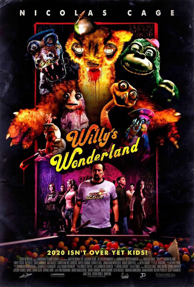 Willy'S Wonderland Movie Poster For Home Decor Gift 2