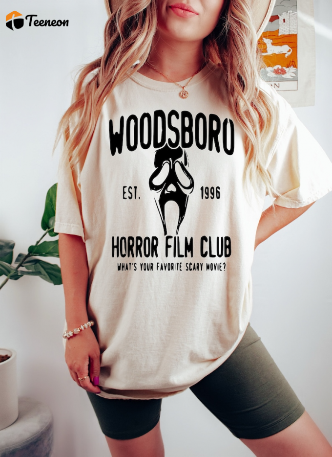 Join The Woodsboro Horror Club: Get Your Exclusive Shirt Today! 1