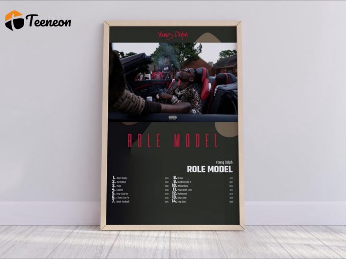 Young Dolph - Role Model Album Cover Poster For Home Decor Gift 1