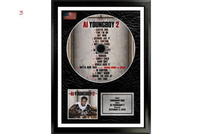 Youngboy Never Broke Again &Quot;The Last Slimeto&Quot; &Quot;Ai Youngboy 2&Quot; &Quot;Top&Quot; Poster For Home Decor Gift 3