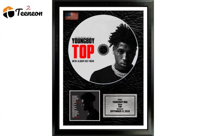 Youngboy Never Broke Again &Amp;Quot;The Last Slimeto&Amp;Quot; &Amp;Quot;Ai Youngboy 2&Amp;Quot; &Amp;Quot;Top&Amp;Quot; Poster For Home Decor Gift 1