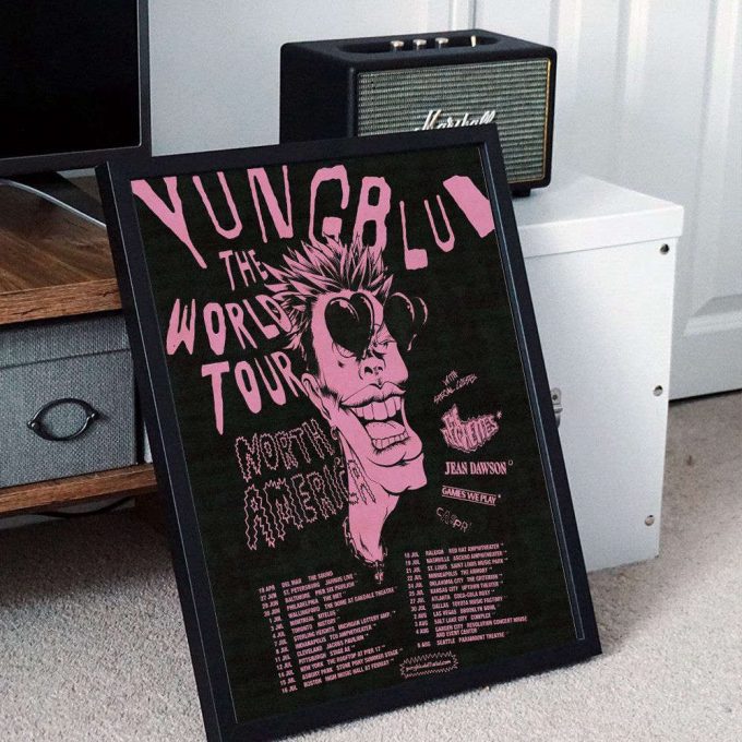 Yungblud North American Tour Poster For Home Decor Gift 2