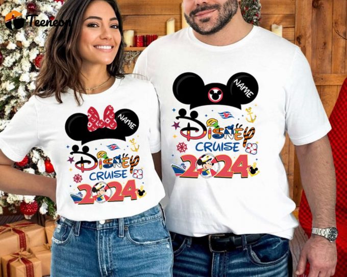 2024 Disneyland Family Cruise Shirts - Custom Matching Tee For Disneytrip 1