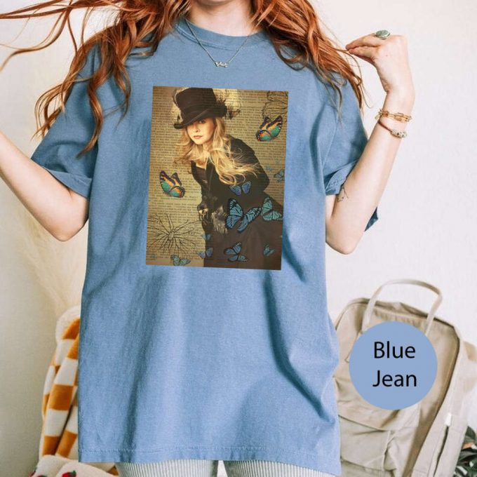 80S Vintage Stevie Nicks T-Shirt: Trending Comfort Colors Fleetwood Mac Rock Band Gift 2