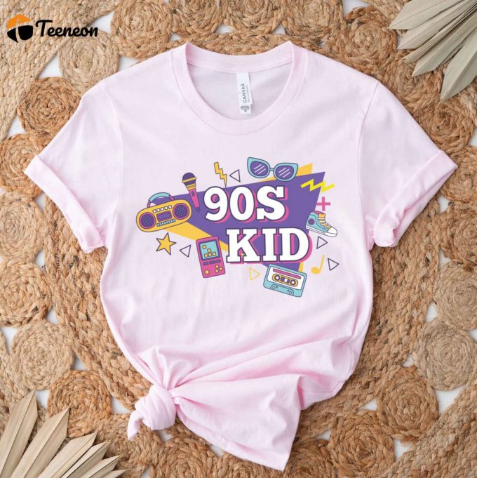 Throwback 90S Kid T-Shirt: Retro Style Top Vintage Birthday Shirt 1