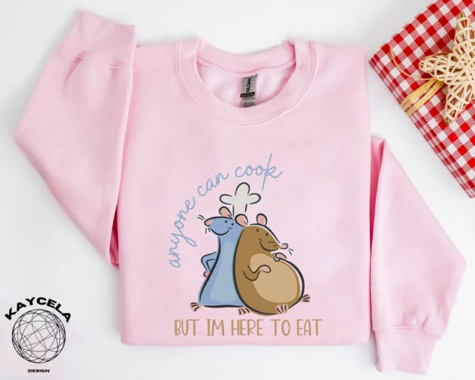 Indulge In Disney Magic With Ratatouille Shirt! Disneyland &Amp; Disney World Shirt For Matching Family Fun Get The Anyone Can Cook But I M Here To Eat Shirt Featuring Remy Discover The Perfect Disney Shirt! 2