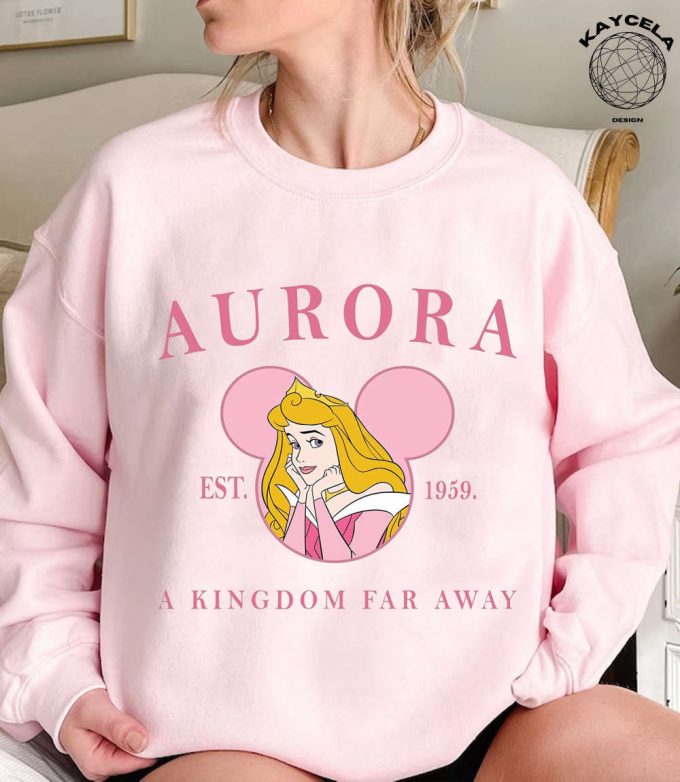 Disney Princess Shirt: Aurora Comfort Colors® Tee Est 1959 Sleeping Beauty Disney Trip Shirt - Limited Edition Princess Aurora Tees 2