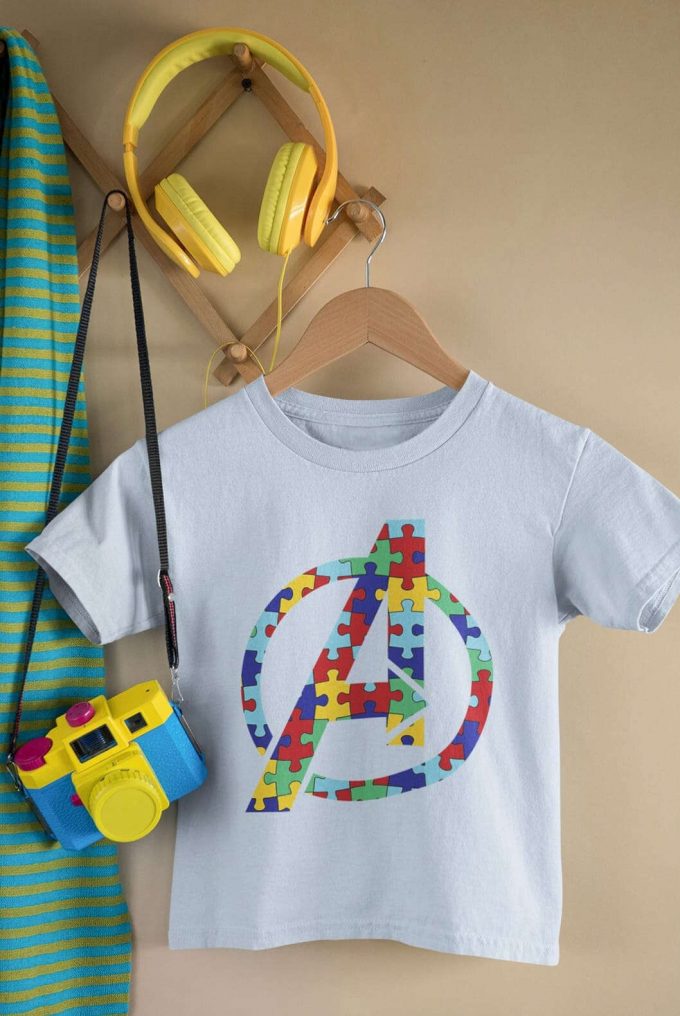 Autism Avengers Shirt - Raise Awareness With Superhero Autism Teacher &Amp;Amp; Kids Tees 1