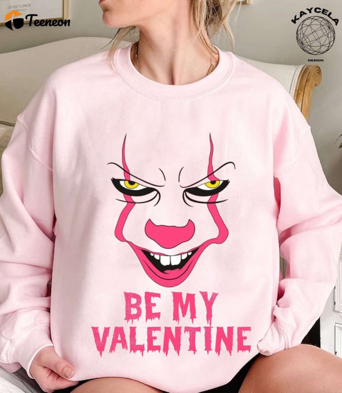 Spooky Valentine Horror Shirt: Be Mine With Horror Characters Creepy Valentine Sweater - Perfect Horror Fan Gift 1