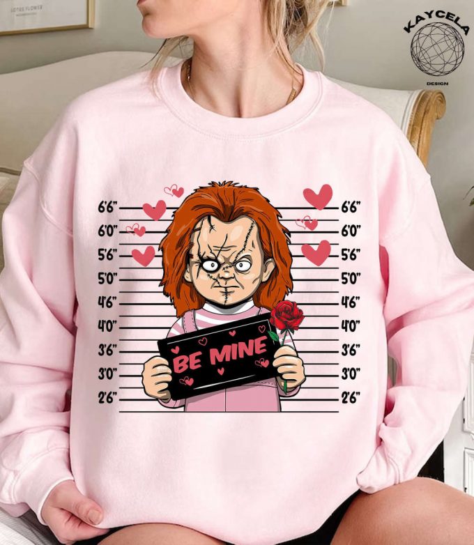 Spooky Valentine S Day Horror Shirt - Be Mine With Creepy Valentine Sweater Perfect Horror Fan Gift - Valentine Shirt 2