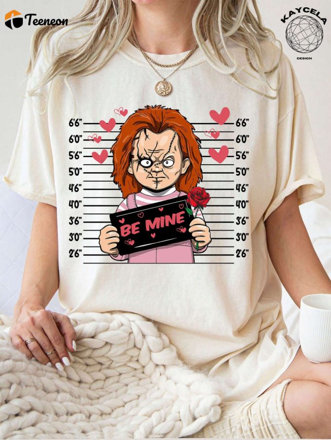 Spooky Valentine S Day Horror Shirt - Be Mine With Creepy Valentine Sweater Perfect Horror Fan Gift - Valentine Shirt 1