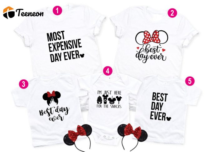 Disney Family Shirts: Best Day Ever &Amp;Amp; Custom Matching Shirts 1