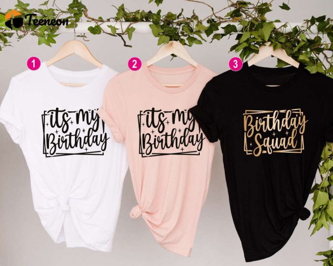 Stylish Birthday Crew Shirts: Perfect Gift For Women Ideal For Birthday Parties &Amp;Amp; Groups 1