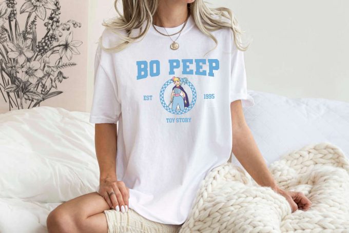 Bo Peep T-Shirt Toy Story Characters Funny Cartoon Shirt Disney Vacation Shirt Comfort Colors Holiday Shirt Andy Shirt 2