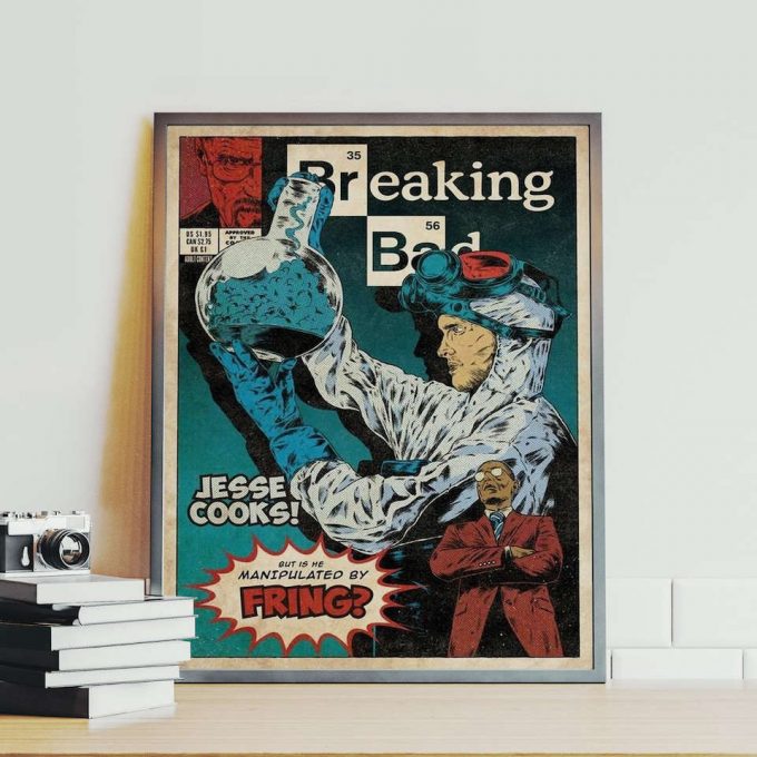 Breaking Bad Poster For Home Decor Gift | Movie Poster For Home Decor Gift | Series Poster For Home Decor Gift 5