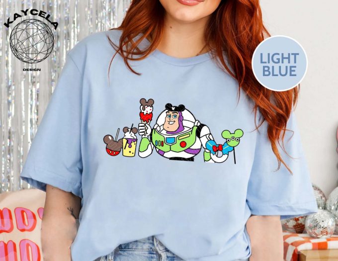 Buzz Lightyear Toy Story Snacks Shirts: Unleash Adventure With Iconic Disney Characters At Disneyland &Amp; Magic Kingdom Shop Toy Story Shirt &Amp; Buzz Lightyear Shirt Now! 2