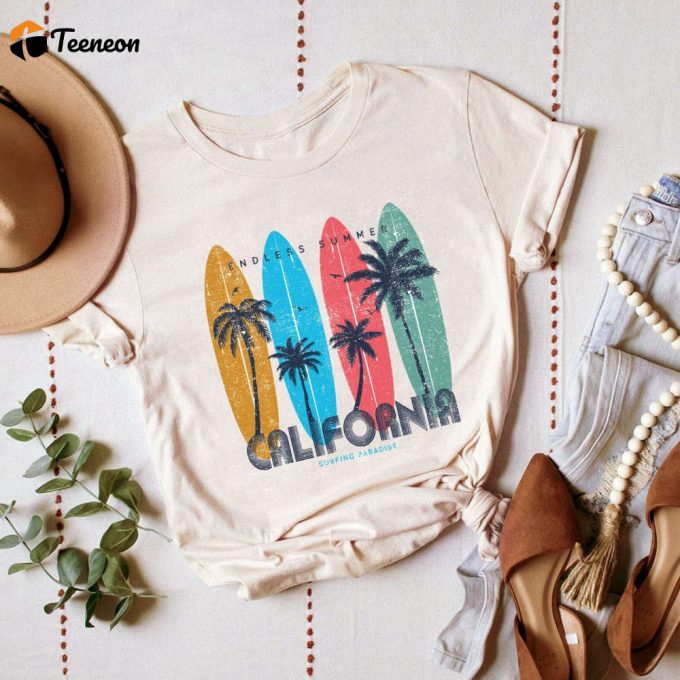 Vintage California Shirt: Retro Tee For Her 90 S Country Music Inspired Gift 1