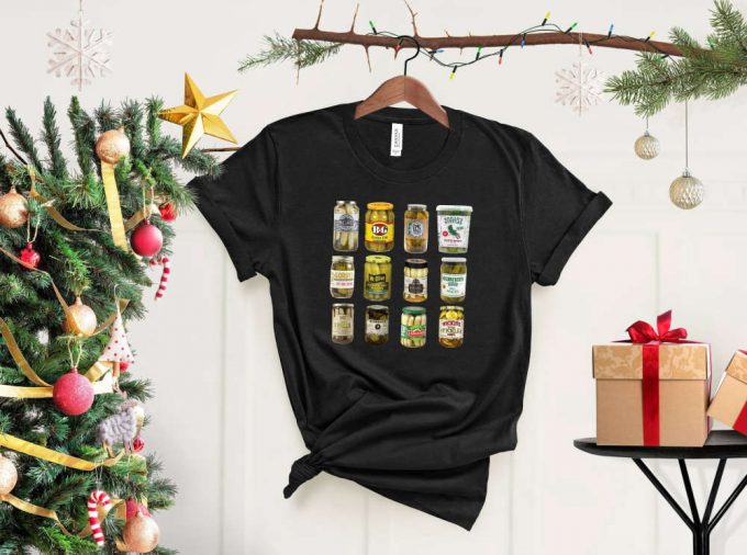 Canned Pickles T-Shirt: Funny Gift For Pickles Lovers Fall Vibe Gardening Top Homemade Canning Season Shirt - Perfect Gift For Her! 2