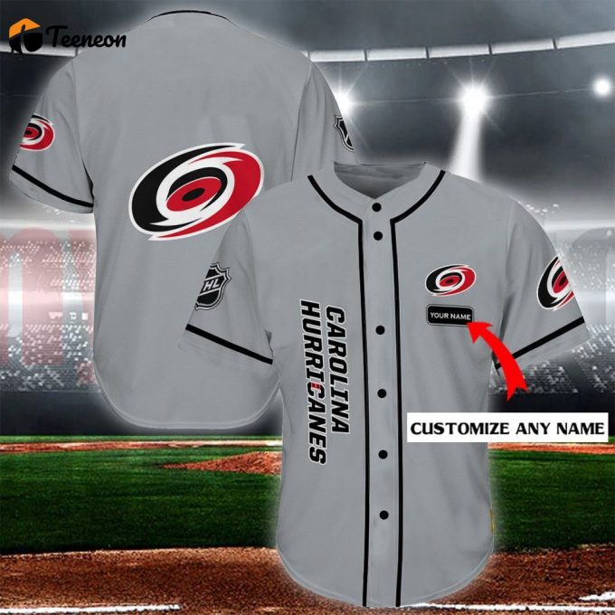 Carolina Hurricanes Baseball Jersey 1