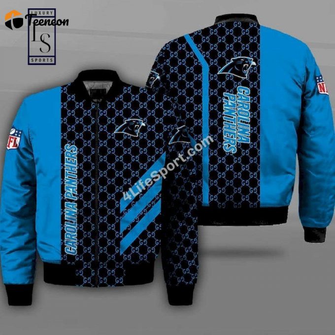 Carolina Panthers Bomber Jacket - Gift For Men Women 1