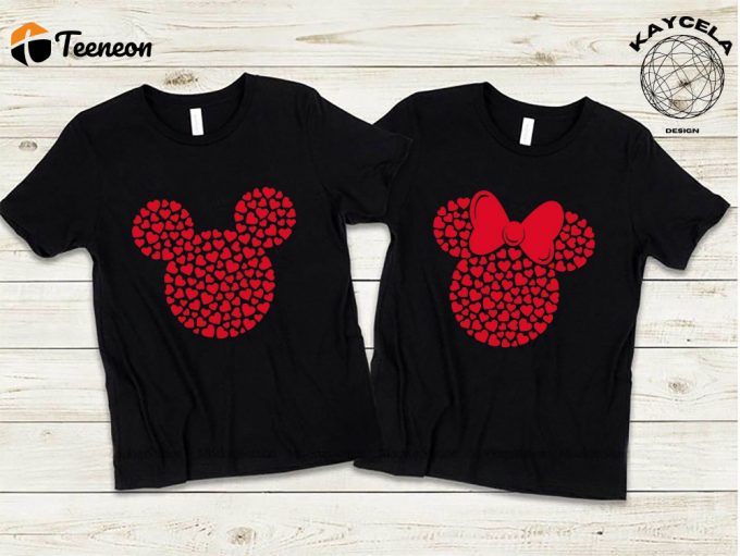 Disney Couple Valentine Shirts: Mickey Minnie Disneyland &Amp;Amp; More! Celebrate Love With Disney Valentine S Day Shirts For Couples 1