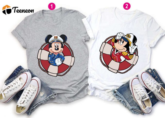 Magical Kingdom Family Vacation Shirts - Mickey Minnie Donald Daisy Goofy Pluto 1