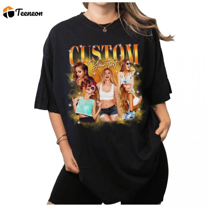 Unique Custom Rap Tee Shirts: Personalized Lover Tshirts With Photo 1