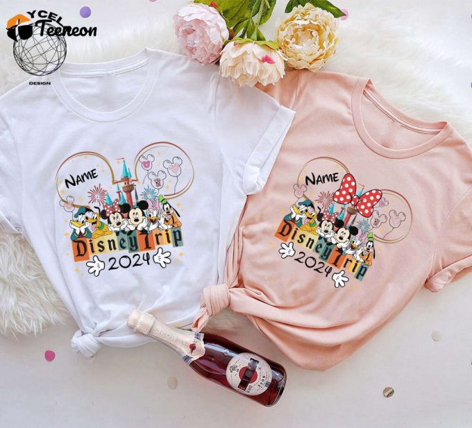 Get Ready For The Ultimate Disney Family 2024 Adventure With Custom Shirts! Family Trip Shirts Vacation Tees &Amp;Amp; More 1