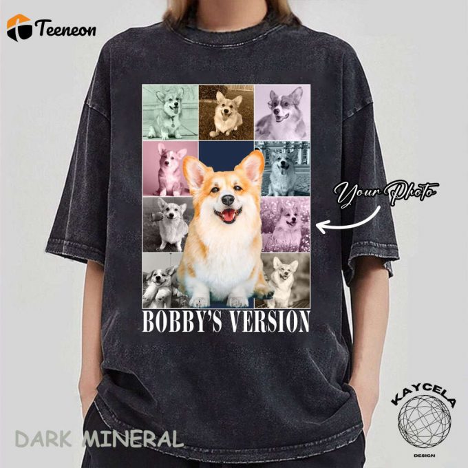 Custom Era S Tour Comfort Colors Shirt: Personalized Dog Cat Pet Portrait Shirt With Photo Taylors Version Custom Shirt 1