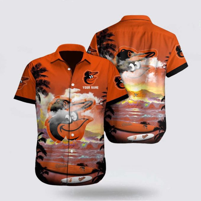 Customized Mlb Baltimore Orioles Hawaii Shirt Transform The Beach For Fan Mlb 2