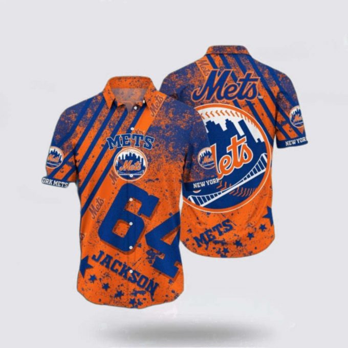 Customized Mlb New York Mets Hawaiian Shirt Set Your Spirit Free For Fan Mlb 2