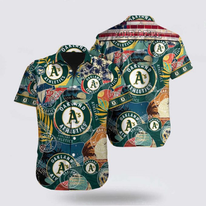 Customized Mlb Oakland Athletics Hawaiian Shirt Discover The Unique Essence Of Summer For Fan Mlb 2