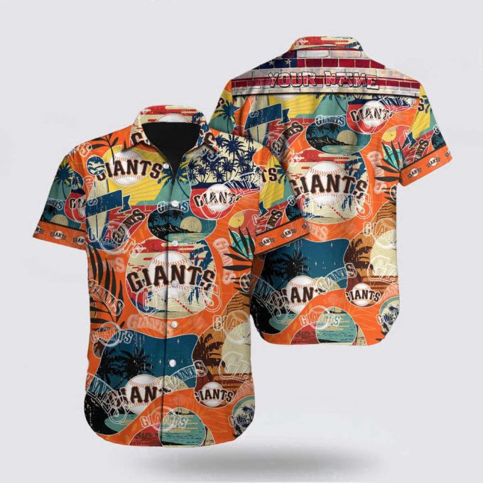 Customized Mlb San Francisco Giants Hawaiian Shirt Let Your Imagination Soar For Fan Mlb 2