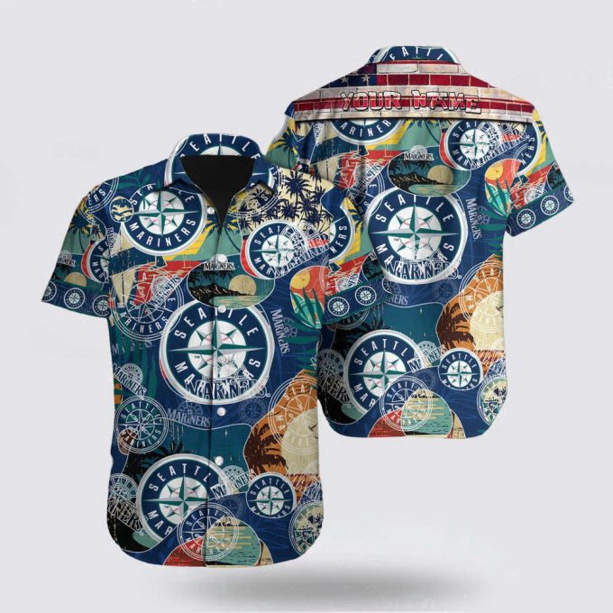 Customized Mlb Seattle Mariners Hawaiian Shirt Discover The Unique Essence For Fan Mlb 2