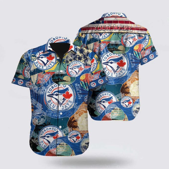 Customized Mlb Toronto Blue Jays Hawaiian Shirt Let Your Imagination Soar For Fan Mlb 2