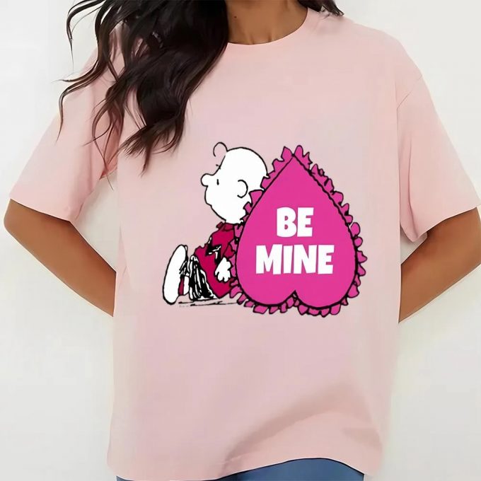 Cute Valentine S Day Shirts: Peanuts Charlie Brown Heart Tee 6