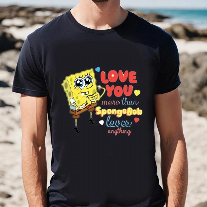 Cute Spongebob Valentine’s Day Shirts: Get Your Adorable V-Day Tee Now! 2