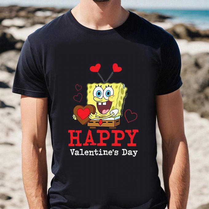 Cute Spongebob Valentine’s Day Shirts: Celebrate Love With Adorable Designs 3