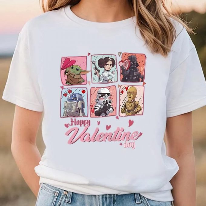 Cute Valentine S Day Shirts: Star Wars &Amp; Disney Heart Designs 2