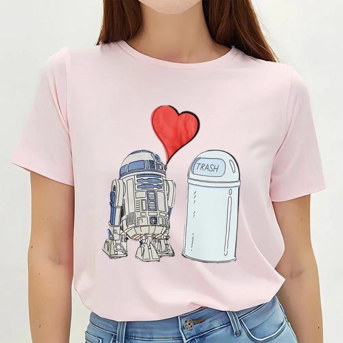 Cute Valentines Day Shirts, Star Wars Darth Vader Valentine T-Shirt 2