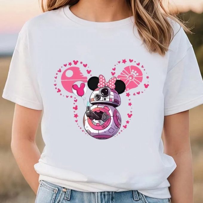 Cute Valentines Day Shirts, Star Wars R2D2 Bb8 Valentine Shirt 2