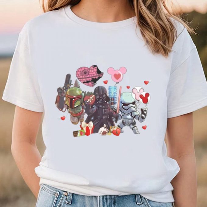 Cute Star Wars &Amp; Disney Valentine Shirts: Perfect For Valentine S Day! 4