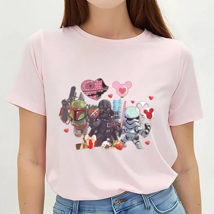 Cute Star Wars &Amp; Disney Valentine Shirts: Perfect For Valentine S Day! 6