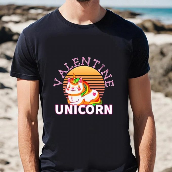 Cute Unicorn Valentine Shirts For Girls &Amp; Women – Perfect Gift For Valentine S Day 6